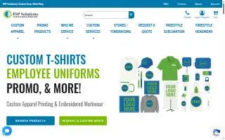 Esp Solutions website