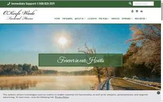 O'Keefe-Wade Funeral Home website