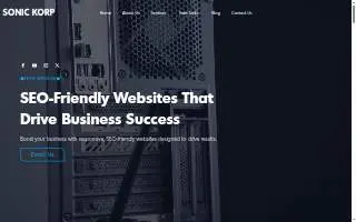 SonicKorp of Taunton website