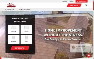 Couto Construction of New Bedford website