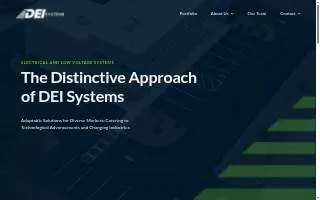DEI Systems, LLC website