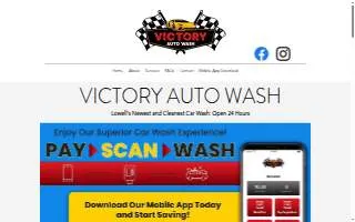 Victory Auto Wash - Lowell of Tewksbury website