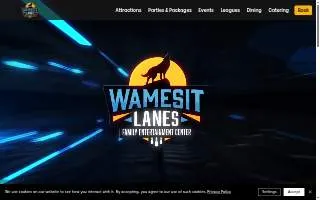 Wamesit Lanes - Family Entertainment Center (Bowling & Arcade Game Rooms) website