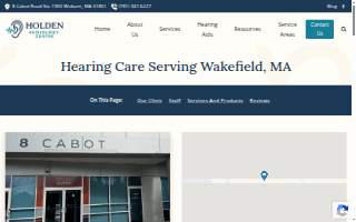 Holden Audiology Center