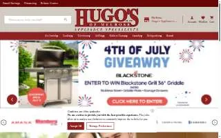 Hugo's Melrose Appliance website