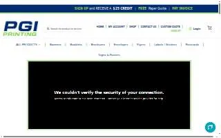 PGI Printing website