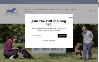 The Dog Behavior Institute
