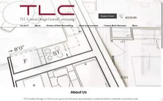 TLC Custom Design Construction website