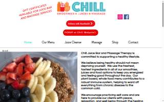 Chill Juice Bar & Massage Therapy