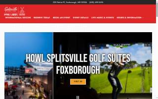 Howl Splitsville Golf Suites Foxborough