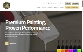 Powell Painting And Home Services, LLC of Walpole website