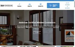 DLM Remodeling website