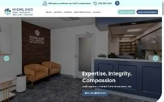 Highland Oral Surgery & Implant Center of Waltham website