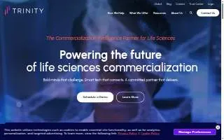 Trinity Life Sciences website