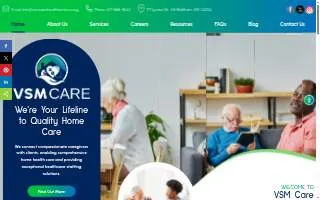 VSM Care website