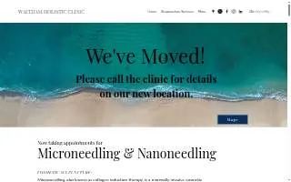 Waltham Holistic Clinic website