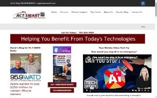 ACTSmart IT website