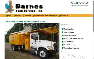 Barnes Tree Svc website