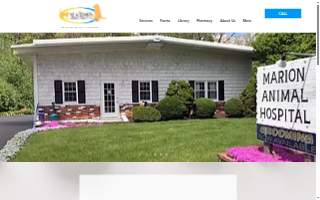 Marion Animal Hospital website
