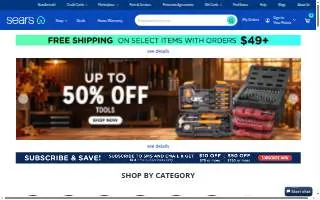 Sears Appliance Repair of Wareham website
