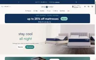 Sleep Number of Wareham website