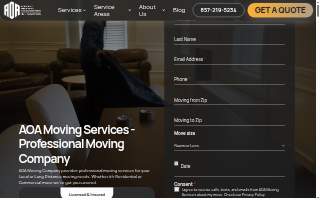 AOA moving | movers near me | long distance mover
