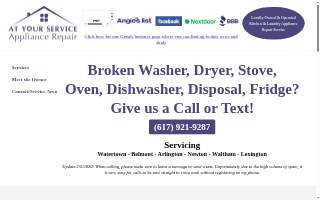 At Your Service Appliance Repair