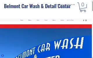 Belmont Car Wash & Detailing of Arlington website