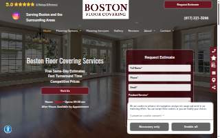 Boston Floor Covering website