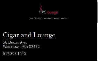 Cigar and Lounge website