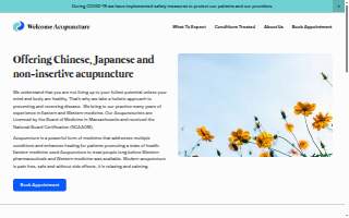 Welcome Acupuncture