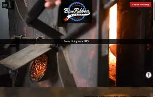 Blue Ribbon BBQ Catering of Wellesley website