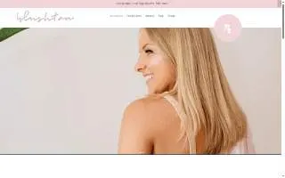 BlushTan Wellesley website