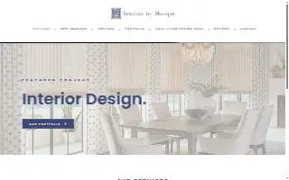 Interiors by Monique website