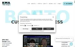 KMA Web Design LLC of Wellesley website
