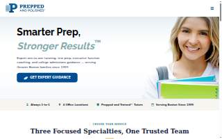 Prepped and Polished Tutoring & Test Prep, Executive Function Coaching, and Admissions Consulting of Wellesley