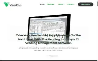 Vendsys website