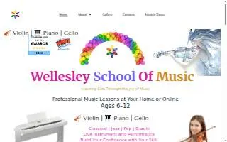 Wellesley School of Music website