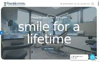 Riverdale DENTAL website