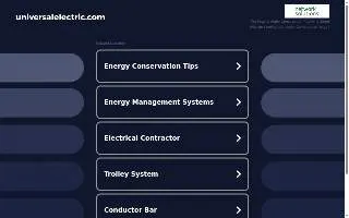 Universal Electric, Co. website