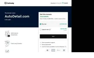 Auto Detail of Westborough website