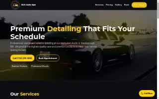 RLS Auto Spa website