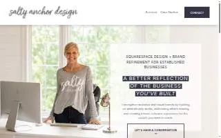 Salty Anchor Design of Westborough website