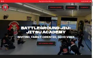 Battleground Jiu Jitsu Academy of Westfield website