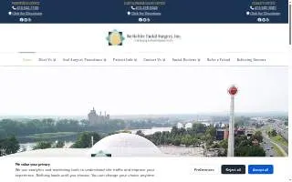 Berkshire Facial Surgery, Inc website