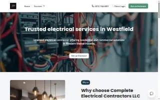 Complete Electrical Contractors LLC website