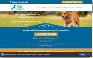 Dog Obedience Guidance School website