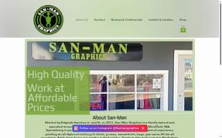 San-Man Graphics Screen Printing & Design