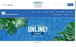 Teddy Bear Pools & Spas of Westfield website