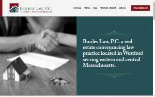 Bordes Law, P.C. website